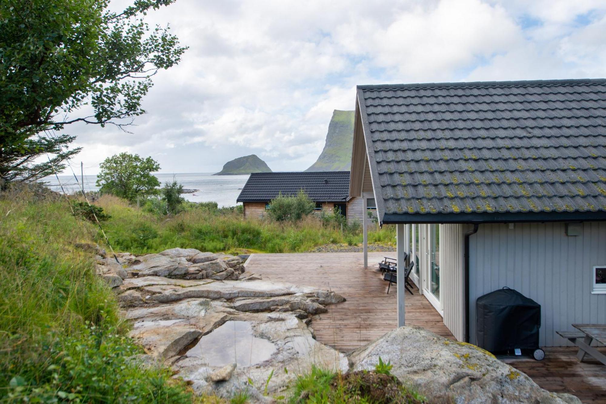 Haukland Beach Panorama Offersoya Eksteriør bilde