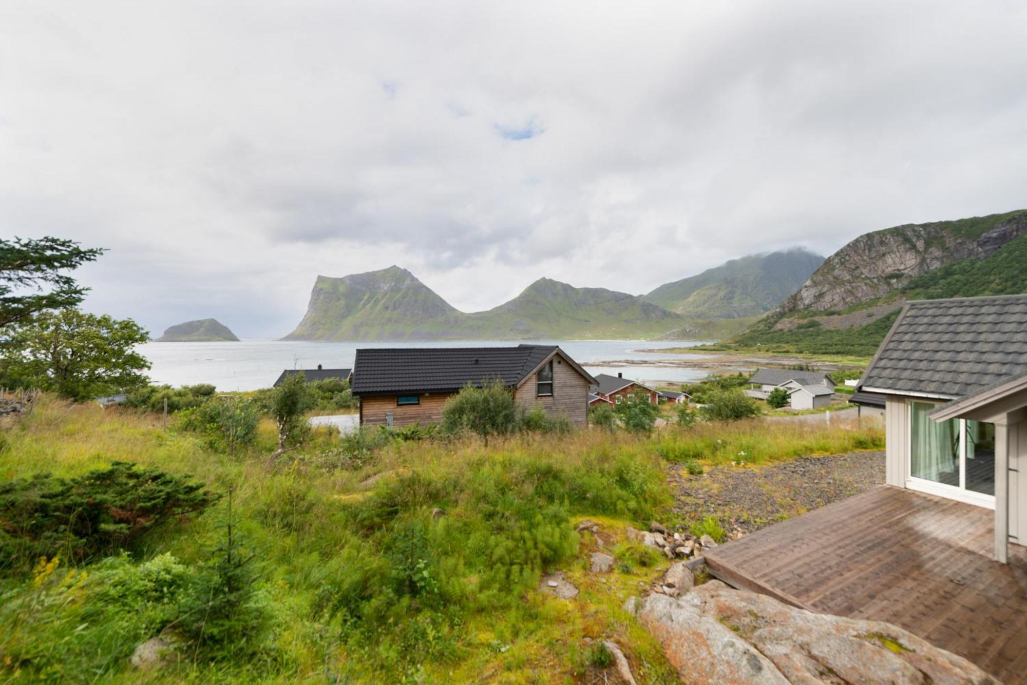Haukland Beach Panorama Offersoya Eksteriør bilde